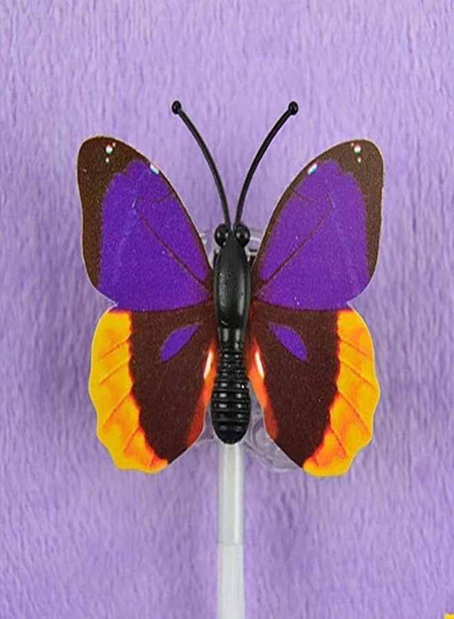 Swejos Flashing Butterfly Hair Braids | LED Colorful Butterfly Flash Hair Braid Lights | Multicolor Alligator Hair Clip For Girls And Women's (1) - Image 4